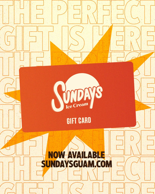 SUNDAYS E-GIFT CARD